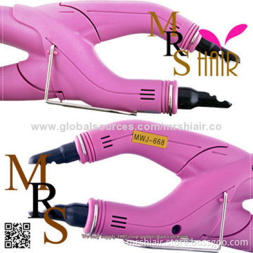 Loof 668 Style Fusion Extension Connector Iron for U Nail Flat Tip Hair, Control Temperature